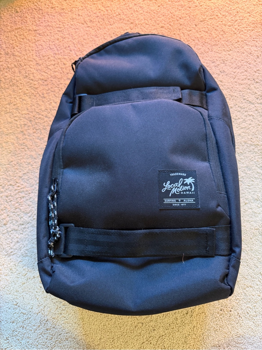 Local Motion Black Men's Backpack